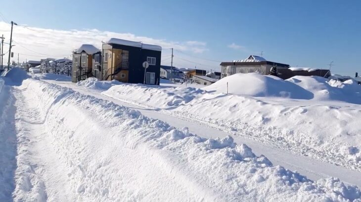 岩見沢 ドカ雪ウォークw ドラクエウォーク 外も銀世界 ガチャも銀世界…