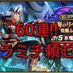 【ドラクエウォーク　ガチャ】60連!!　絶海のリベンジャー装備　ふくびき